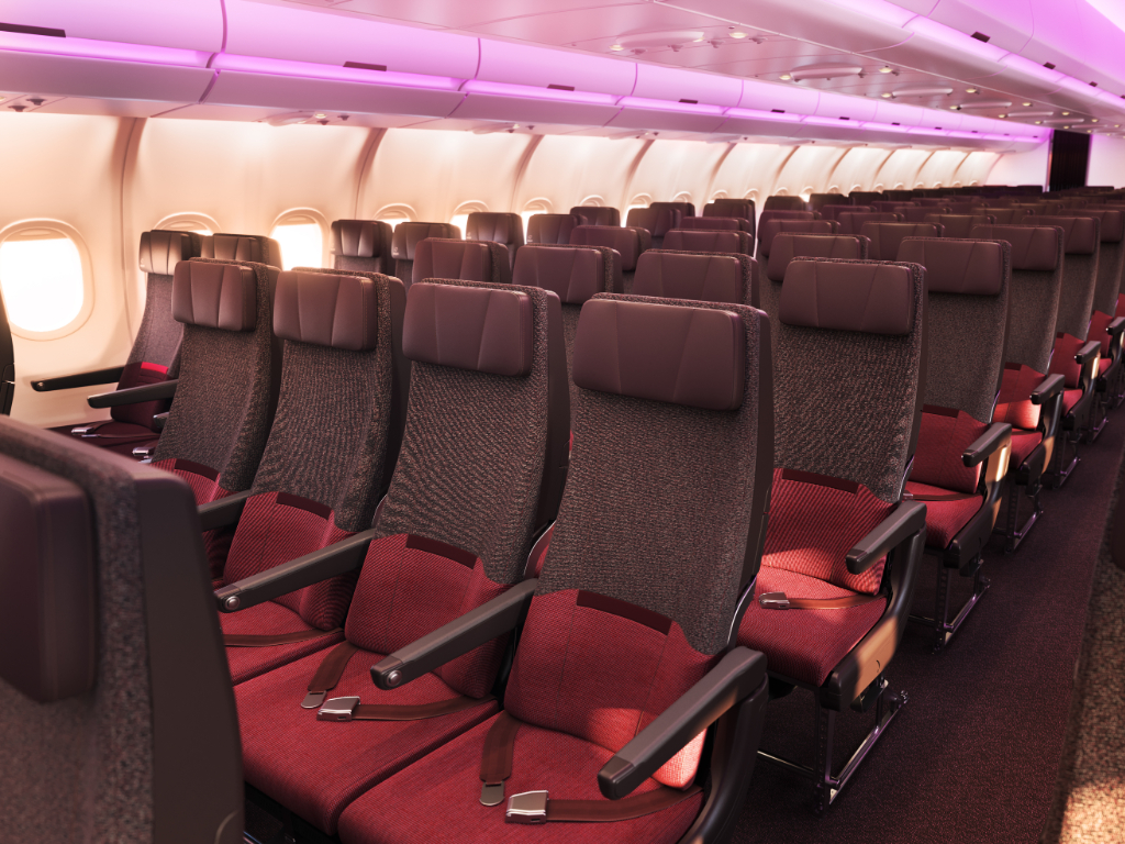 Virgin atlantic 2024 car seat